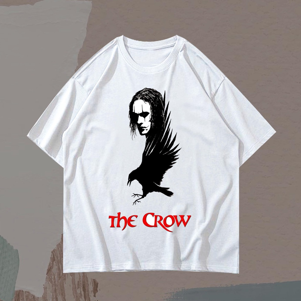 Kaos Band Oversize The Crow Vintage