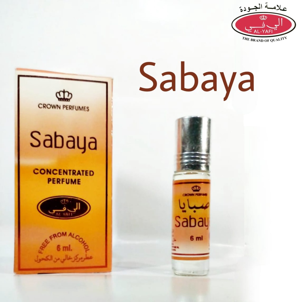 Parfum 6ml Minyak Wangi Roll Merek ALYAFI Varian Aroma