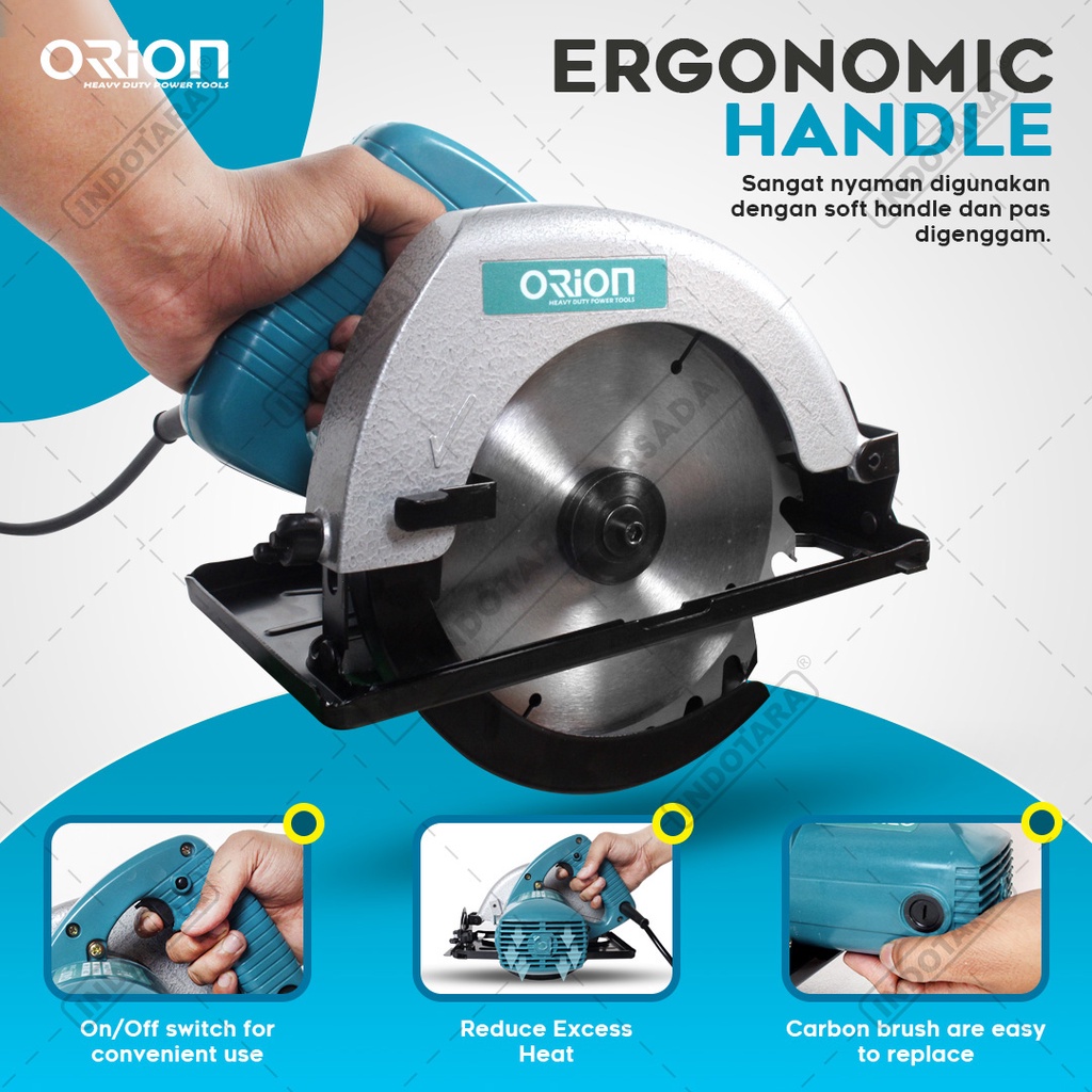 Circular Saw / Mesin Gergaji / Mesin Potong Orion CSM5800