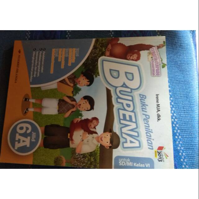 Buku bupena kelas 6a