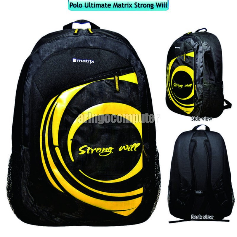 Tas Notebook Ultimate Backpack (Ransel) Matrix Strong Will