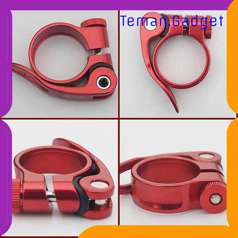 TG-IB0554 ETA BIKE Seat Post Clamp Tube Clip MTB Clamp Quick Release 31.8mm - S2