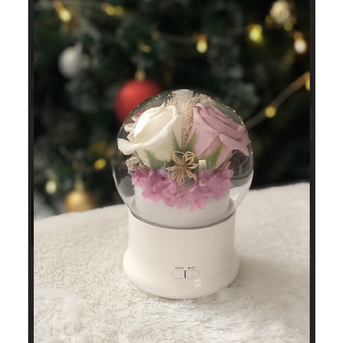 HUMIDIFIER DIFFUSER AROMATHERAPY/ HUMIDIFIER AROMATERAPI DIFFUSIER CUSTOM DRIED FLOWERS