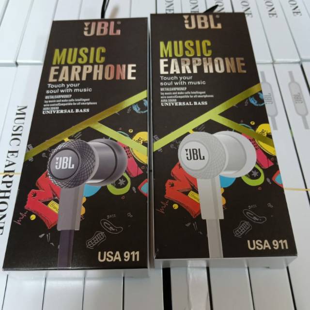 Handsfree handset earphone JBL mini USA-911 headset JBL US-911