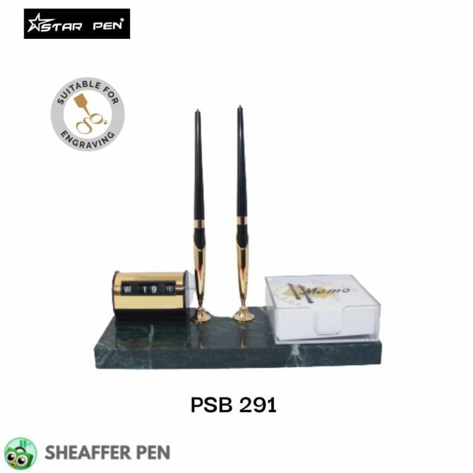 

Office & Stationery | Document Organizer | Star Pen Green Marble Pen Stand With Calendar And Memo 2 Plastic Bp | Best Seller