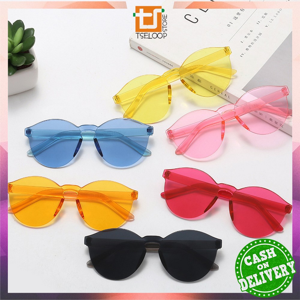 OFM-C93-95 Kacamata Fashion Wanita Kekinian  / Kacamata Transparan Murah / Kaca mata Bulat Boboho