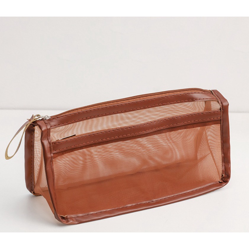 Finom Dorry - Dompet Make Up Pouch String Transparant Modern