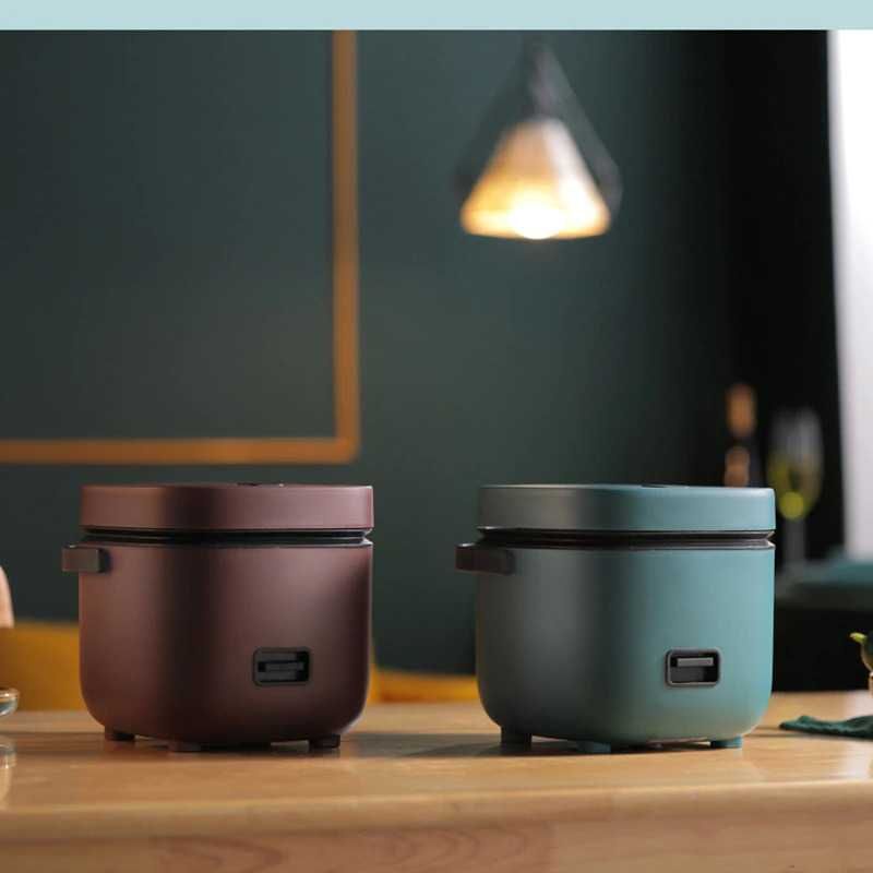 Rice Cooker Mini 0.8 L Hijau Tebaru JIASHI