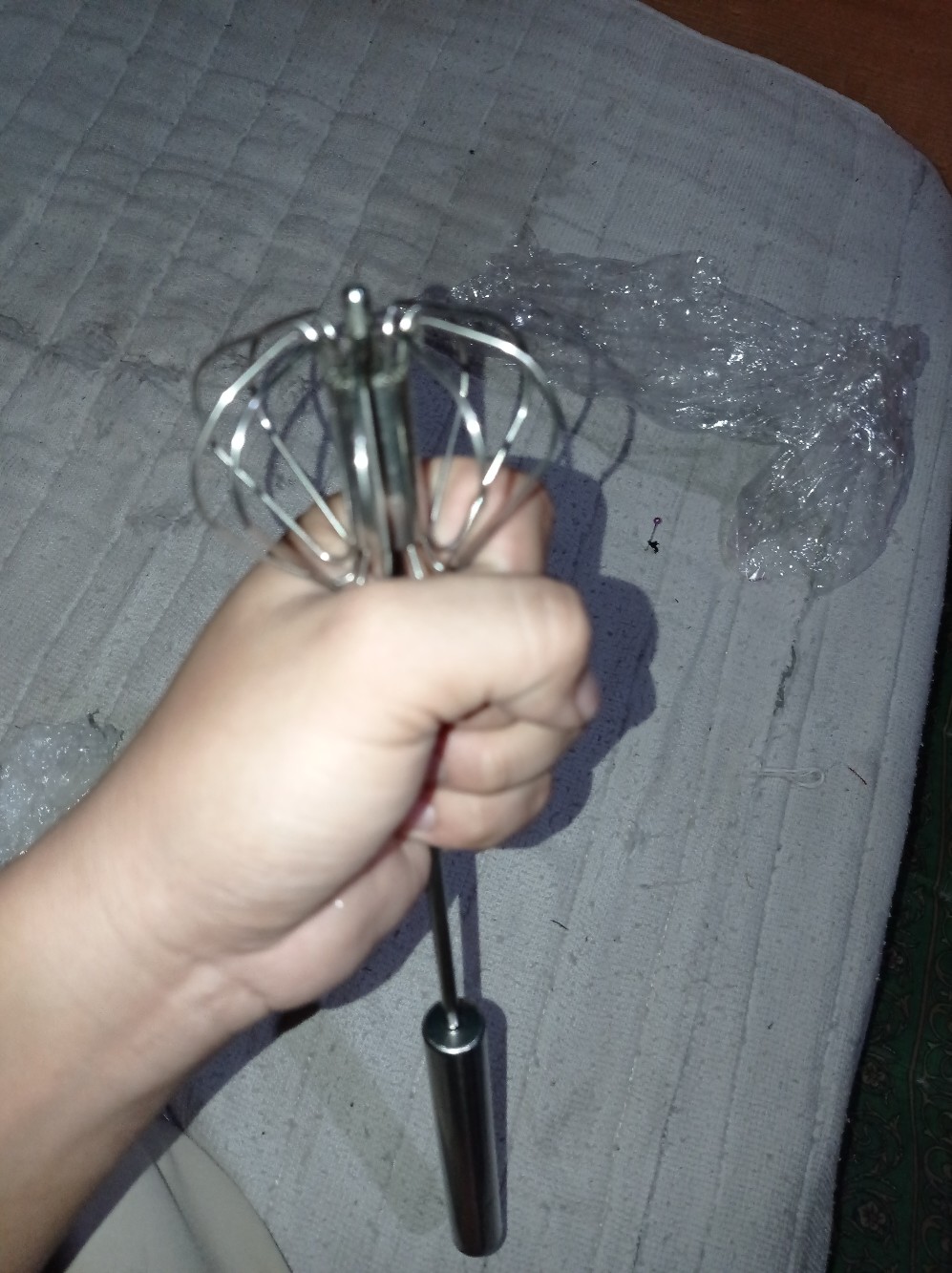 Pengocok Telur Tekan (manual Mixer) 32cm