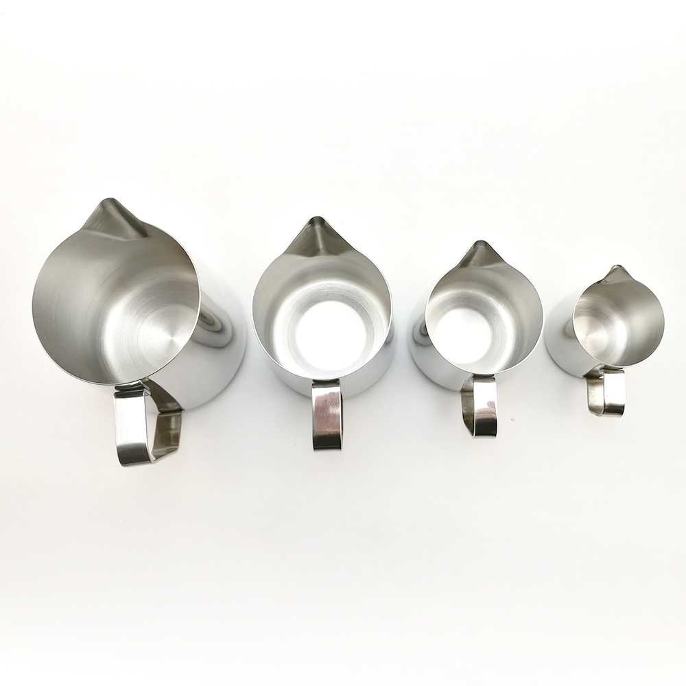 Gelas Pitcher Stainless Steel Kopi Susu Teh Tarik Espresso Latte Art 150ml 200ml 350ml 600ml 1000ml