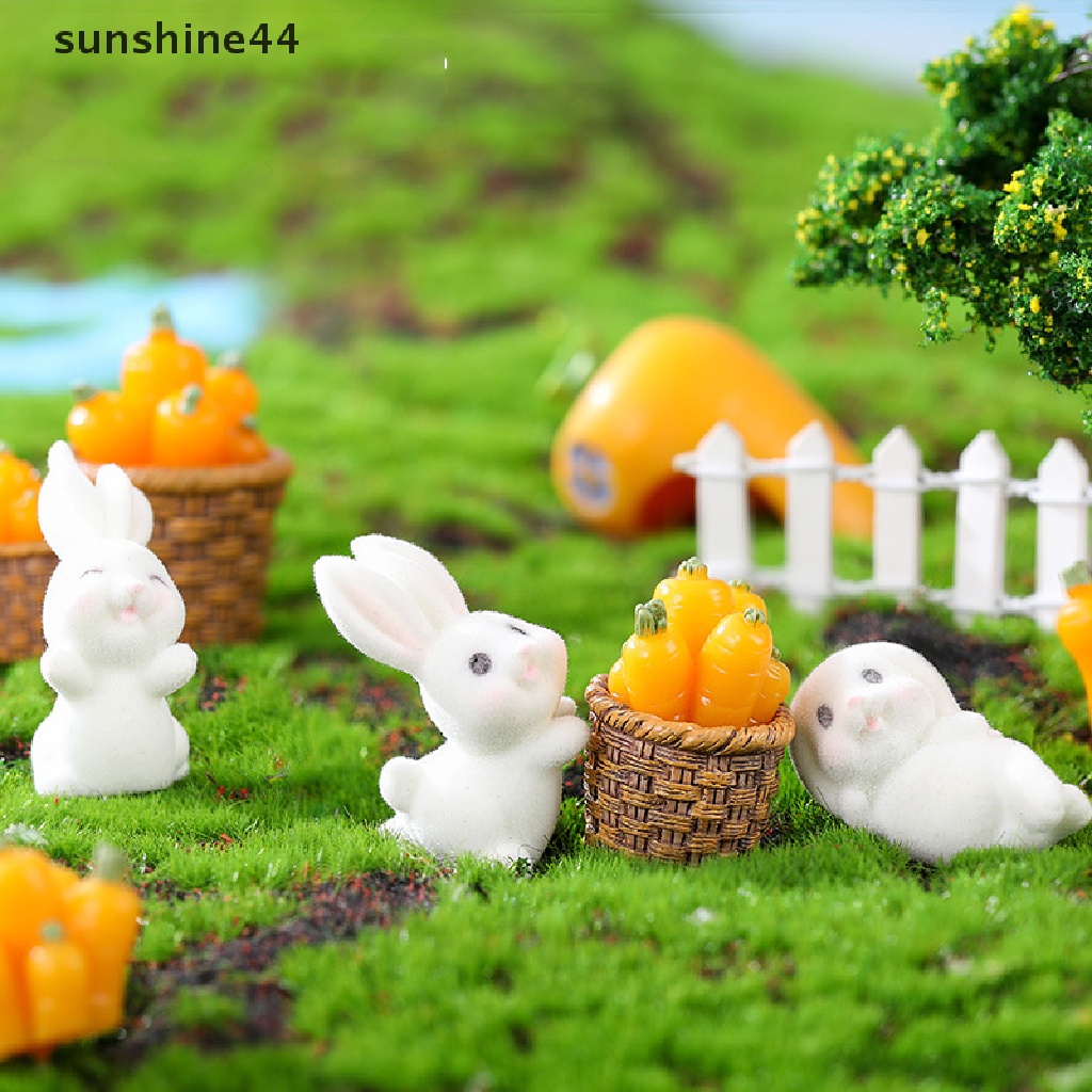 Sunshine Miniatur Kelinci Lucu Untuk Dekorasi Kue