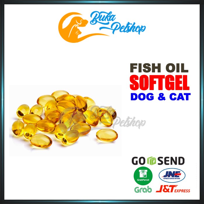 Minyak Ikan FISH OIL Untuk Kucing Dan Anjing