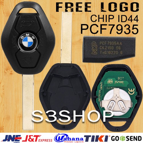 Kunci &amp; Remote &amp; Chip &amp; Logo Kunci Bmw E46 E39 E53 E36