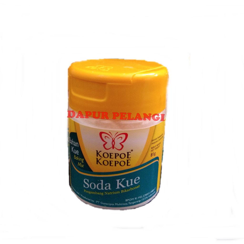 

Soda kue koepoe koepoe / baking soda kupu kupu 81gram