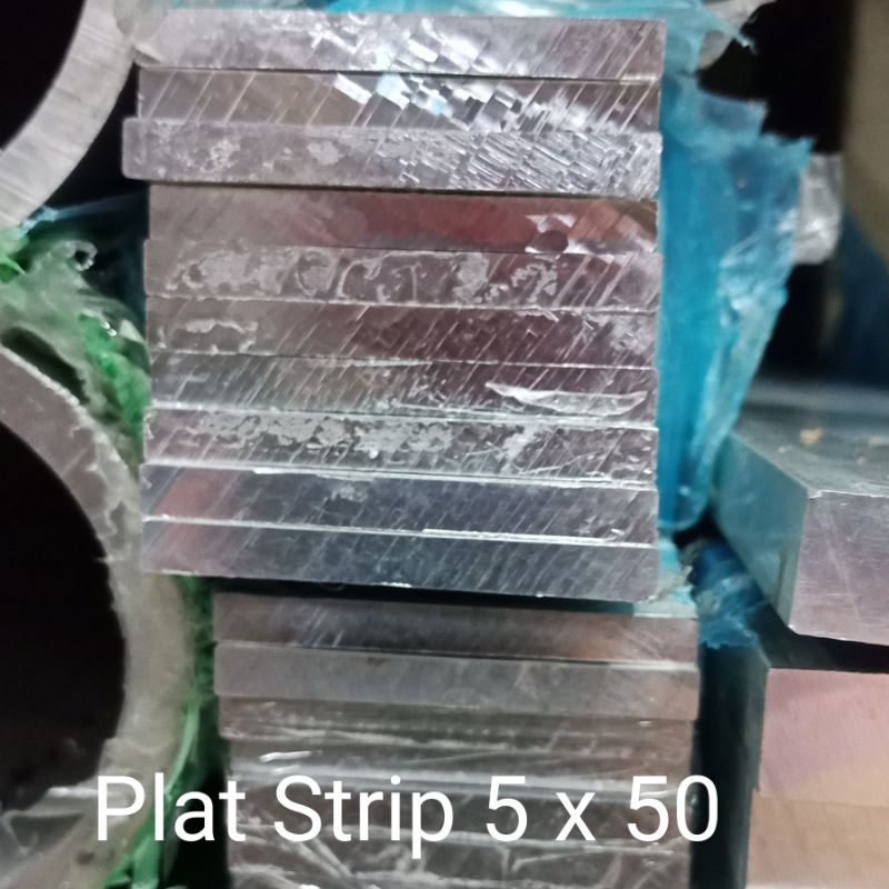 Plat Strip Aluminium 5mm x 50mm x 500mm / strip alumunium