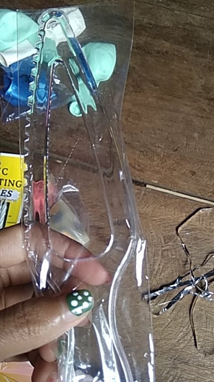 Pisau Kue Tart Plastik Tebal / Pisau Kue Plastik / Pisau Kue Ultah 22cm Satuan