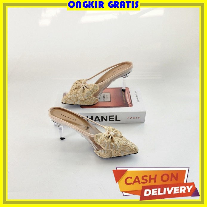 heels import wanita kekinian sandal haihils pesta kondangan haihil terbaru impor sendal hak tinggi c