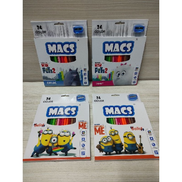 

Pensil warna macs 24 panjang