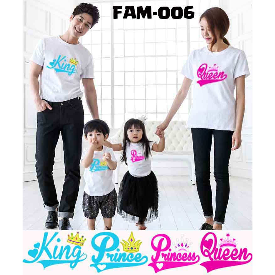 [FREE NAMA !!] Kaos Family / Couple Keluarga 100% COTTON PREMIUM