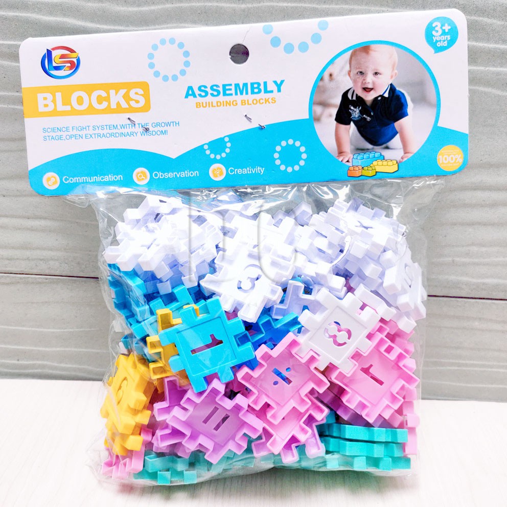 Assembly Building Blocks B3 Isi BANYAK Bricks Lego Puzzle