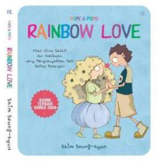 Buku Psikologi Pape & Popo Rainbow Love