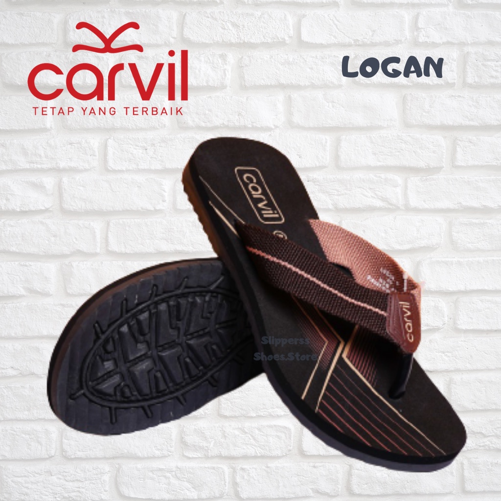 CARVIL LOGAN/sandal carvil jepit/sandal carvil keren/sandal original/sandal kasual/sandal pria/sanda