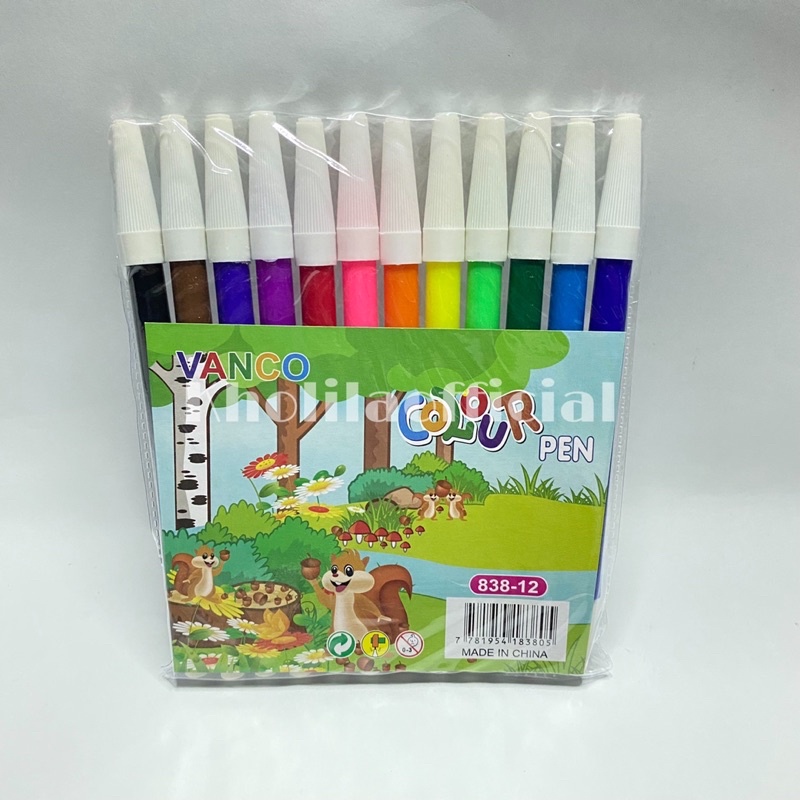

SPIDOL VANCO 12 WARNA