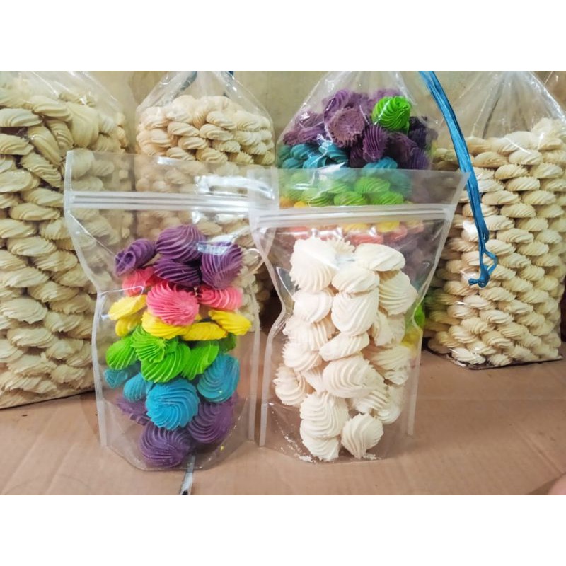 

KUE SAGU ORIGINAL/SAGU MIX WARNA RENYAH EMPUK