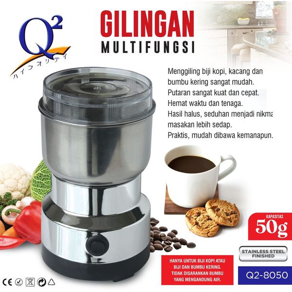 Jual Penggiling Bumbu Dan Penggiling Kopi V 8300 Electric Coffee Grinder Blender Bumbu Dapur 0497