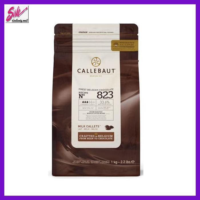 

SAKMACOKLAT- CALLEBAUT 823NV MILK CHOCOLATE COUVERTURE 33,6% 250G -MAKANAN-MINUMAN.