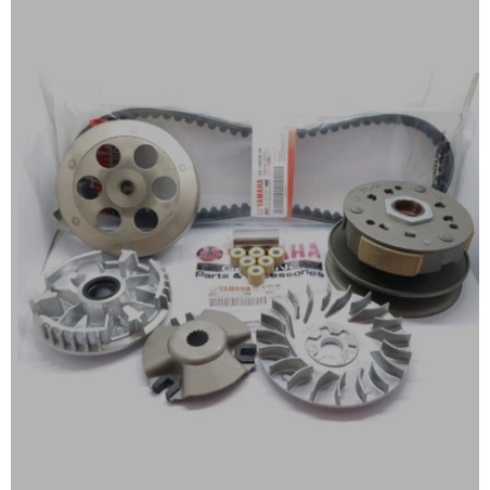 PROMO FLASH SALE ATS PAKETAN PULLY SET ASSY + CVT KOMPLIT MIO SMILE MIO SPORTY  MIO KARBU FINO KARBU 5TL
