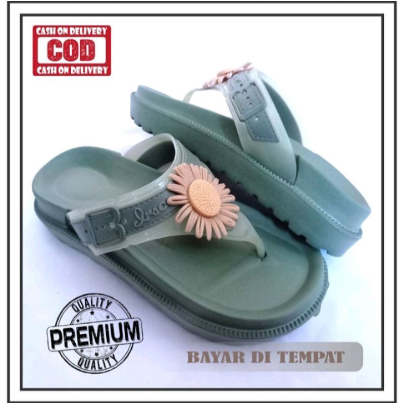 SANDAL ANAK PEREMPUAN / SANDAL KARET IRSOE