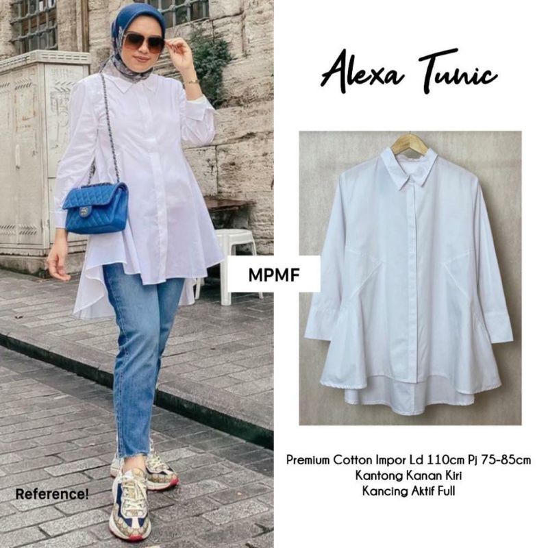tunik bahan kaos import jumbo ld 114 tunik import motif