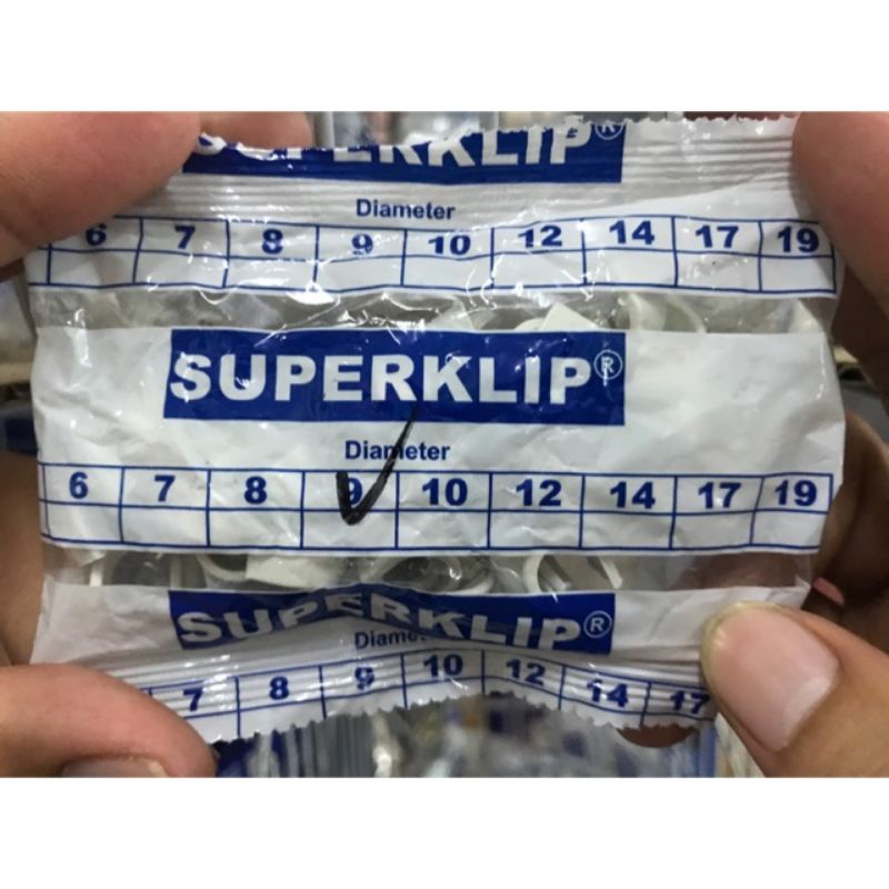 Superklip Kabel Klem Paku Baja / Kabel Klem 9MM