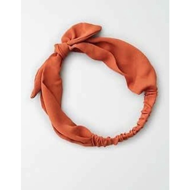 Satin Rabbit Headband Premium by Wishlist - bando bandana aksesoris accessories hijab jilbab