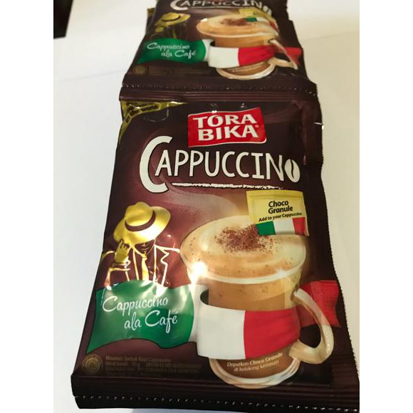 

Apoj0S Torabika Cappuccino 1 Renceng / 10 Sachet / Cappucino / Capucino / Pcs