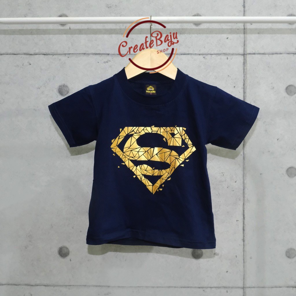  KAOS  ANAK  LAKI SUPERMAN  FOIL 1 7 TAHUN BAJU ATASAN ANAK  