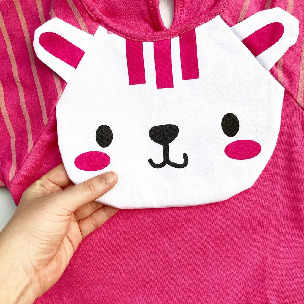 BEAR Baby Doll DRESS Baju Setelan Dress Pergi Lucu Fashion Celana Anak Bayi Perempuan Cewek Murah