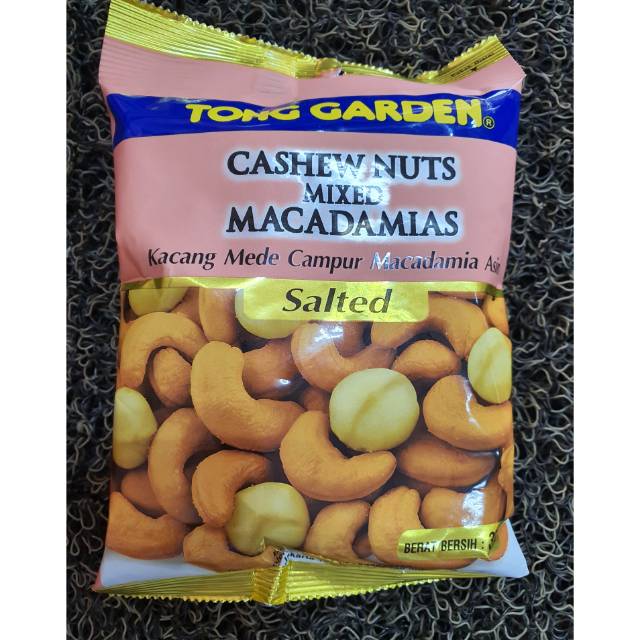 

Tong Garden Cashew Nuts Mixed Macadamias Salted 35gr