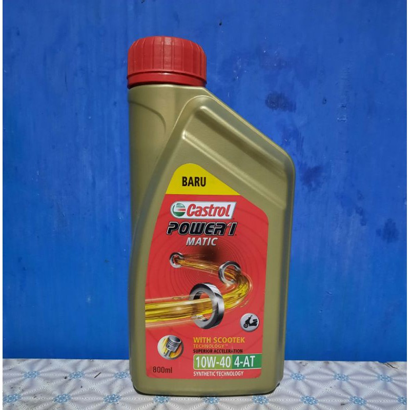Oli castrol  power matic 10w-40 800ml