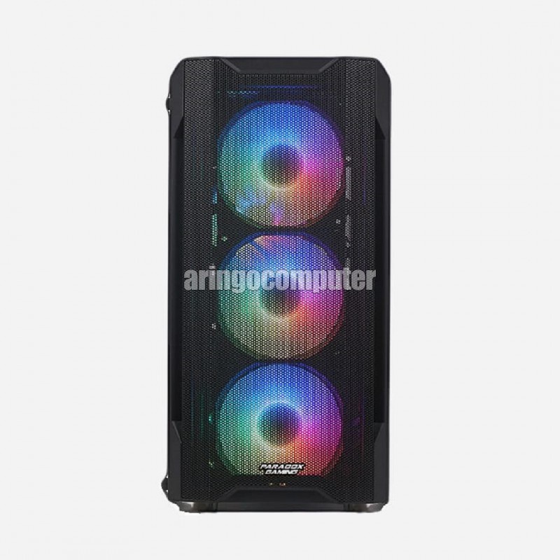 Casing Paradox Gaming HOMURA BLACK (Free 3 Fan LED)