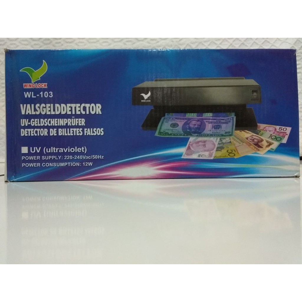 WING LOCK LAMP MONEY DETECTOR WL-103 / Lampu Pendekteksi Uang
