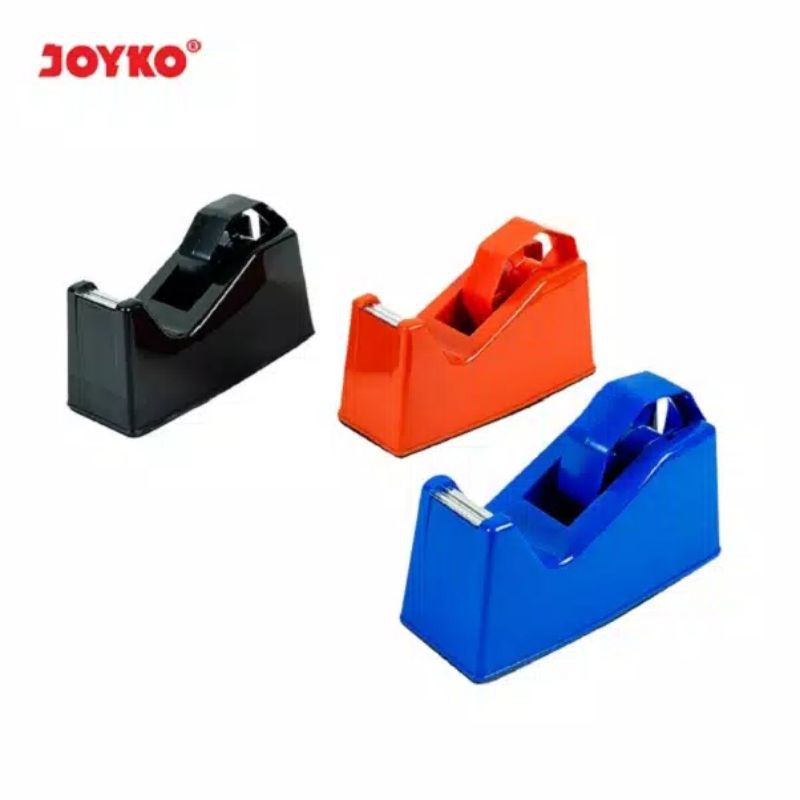 TAPE CUTTER UNTUK ISOLASI KECIL DAN SEDANG / TAPE DISPENSER Pemotong Pita Perekat Joyko TD-103