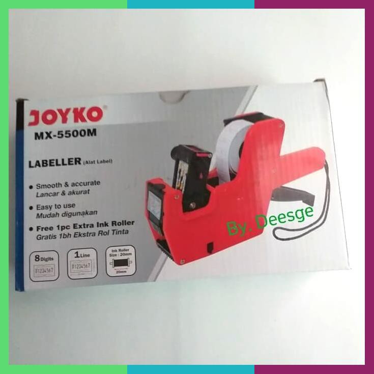 

Handlabel/Price Gun/Tembakan Harga/ 1 Baris