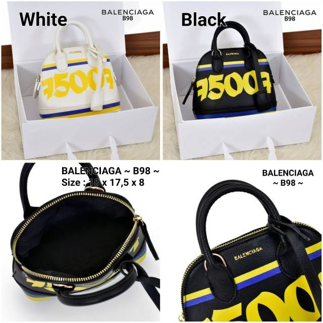 BALENCIAGA ALMA MINI BAG B98