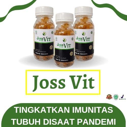 Jossvit Obat Herbal Habbatussauda Propolis Kolesterol Asam Urat Diabetes Mujarab BPOM Original