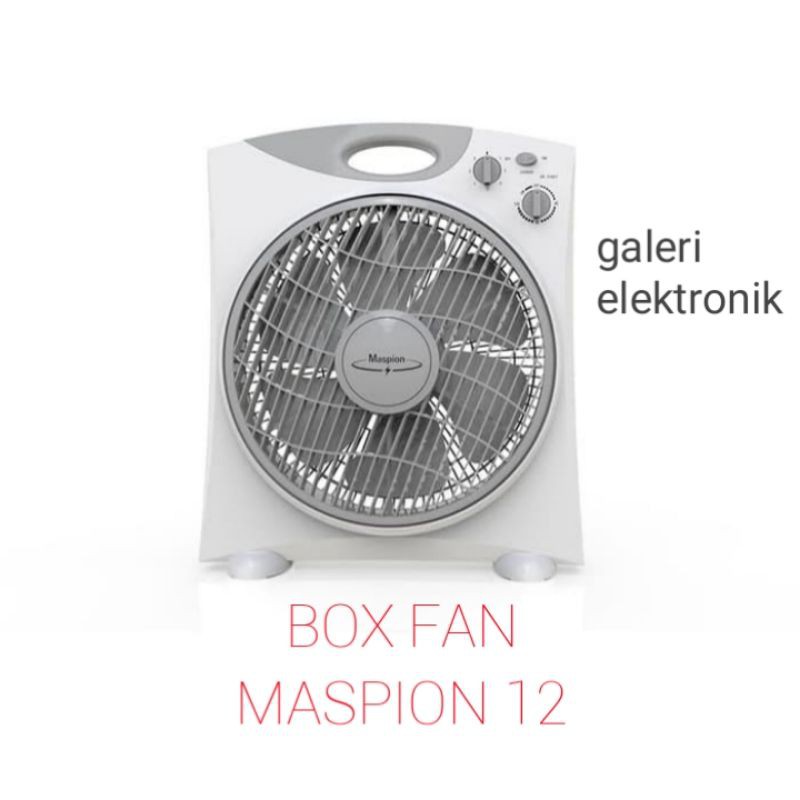 Kipas angin kotak, meja,duduk Maspion box fan EX 2109 /12IN