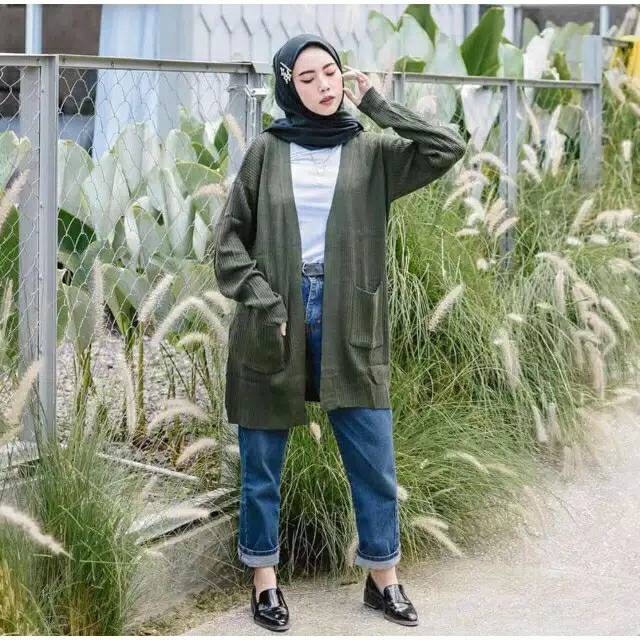 AFI - EC - RJT Vegga Rajut Cardi / Strady Varius Cardigan (Asli Rajut)