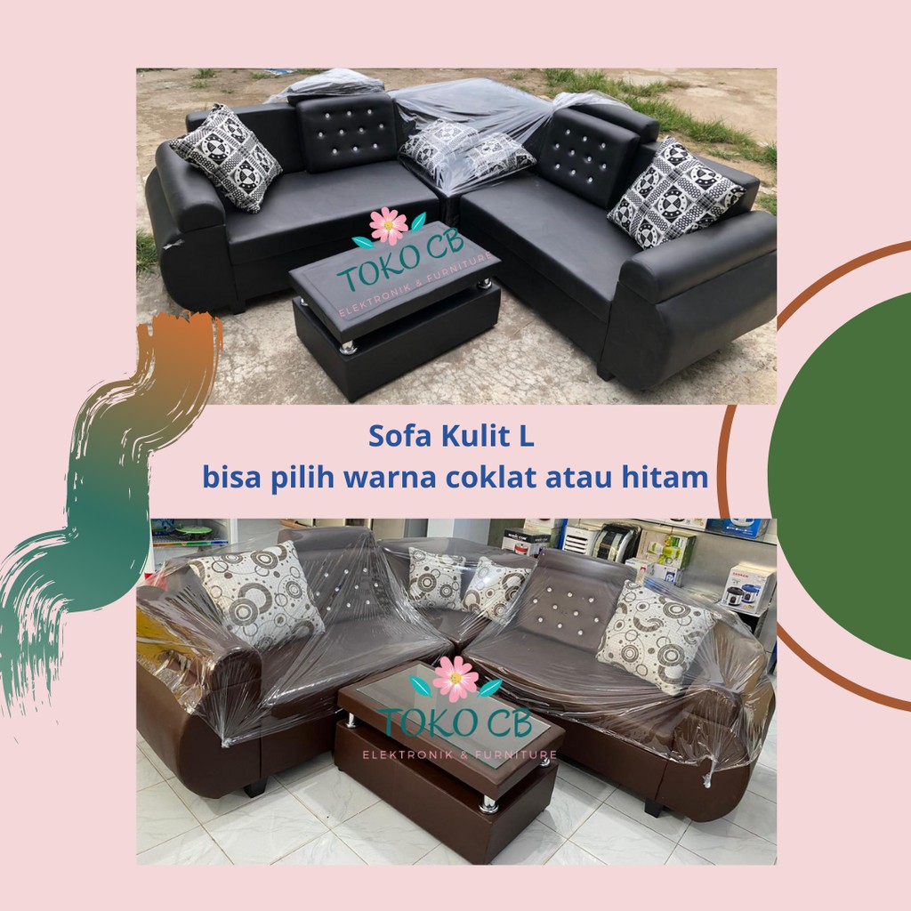 Sofa kulit JAGUAR MINIMALIS L