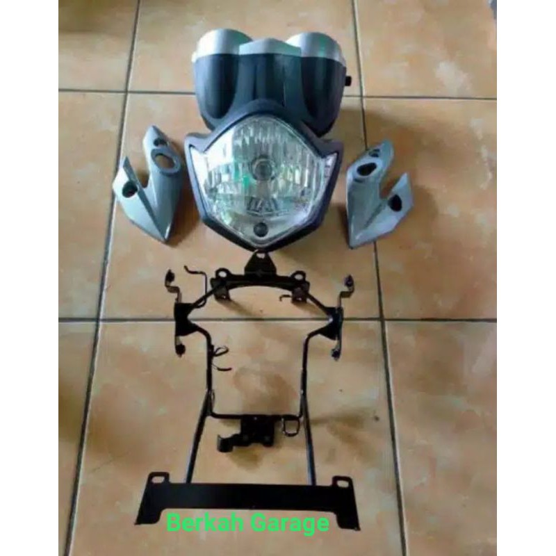 Paket Lengkap Hemat Lampu Vixion Old Breket Lampu Kuping Lampu Plus Spido Meter Vixion Old Full